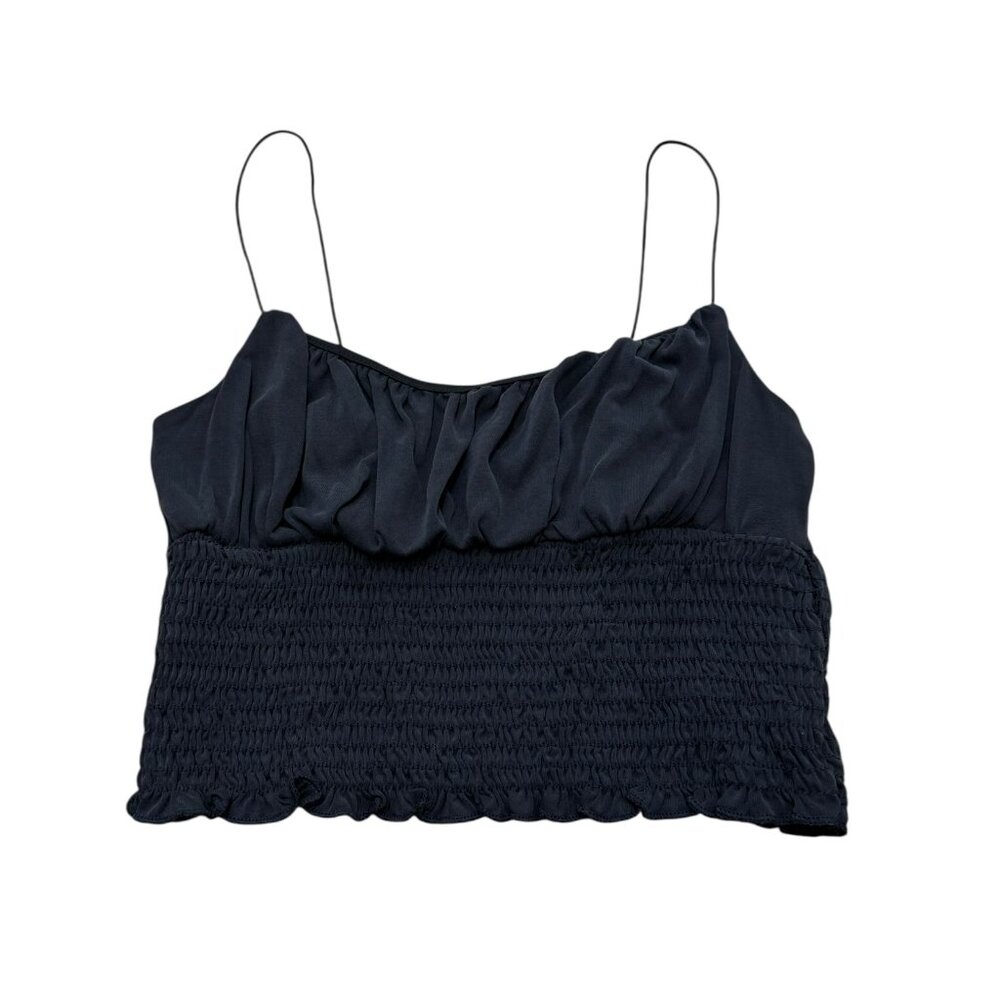Vintage Y2K Urban Outfitters Black Smocked Cami Top S